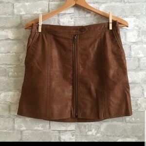 Free people mini skirt